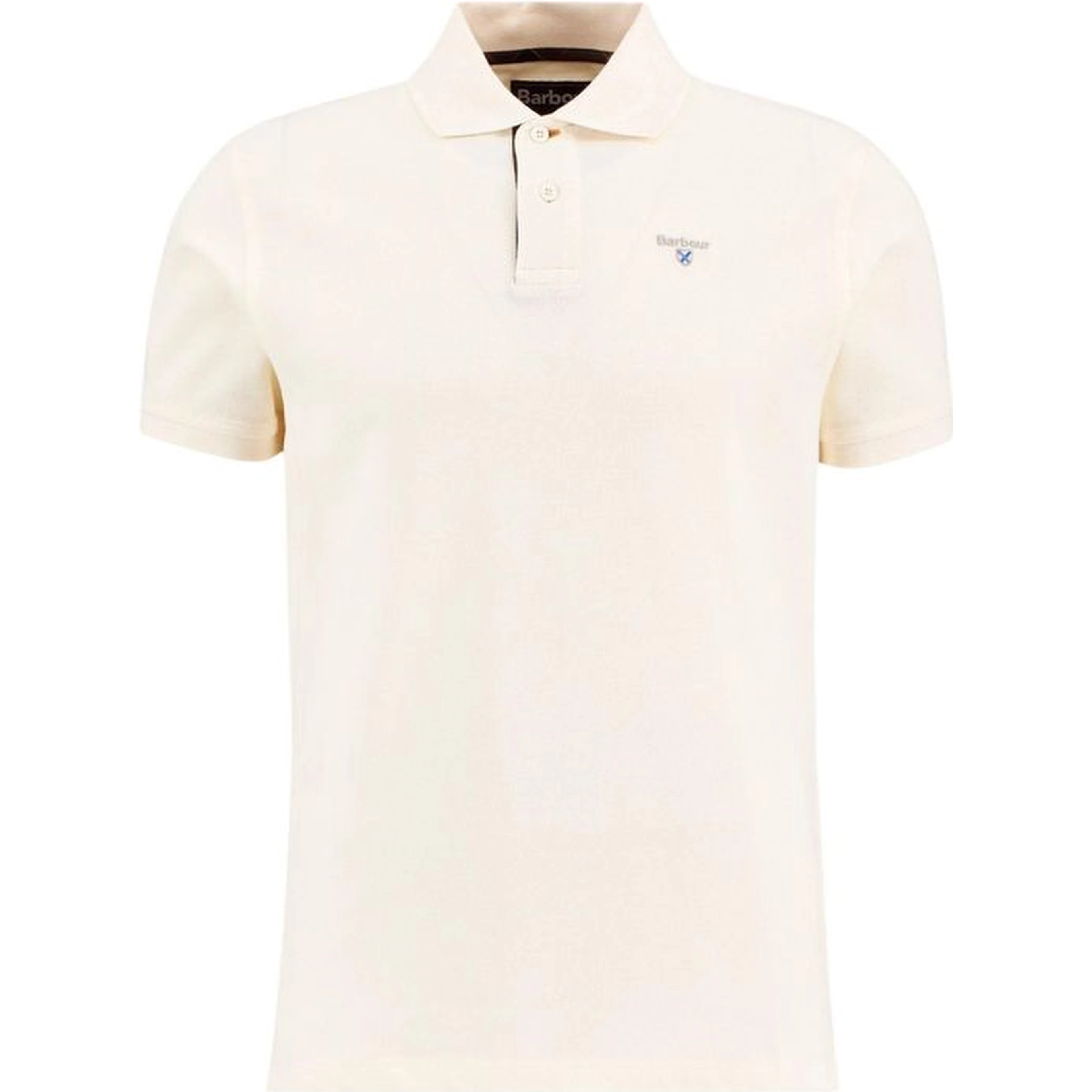 Cream Cotton Polo Shirt