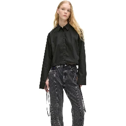 Black Organic Cotton Blouse