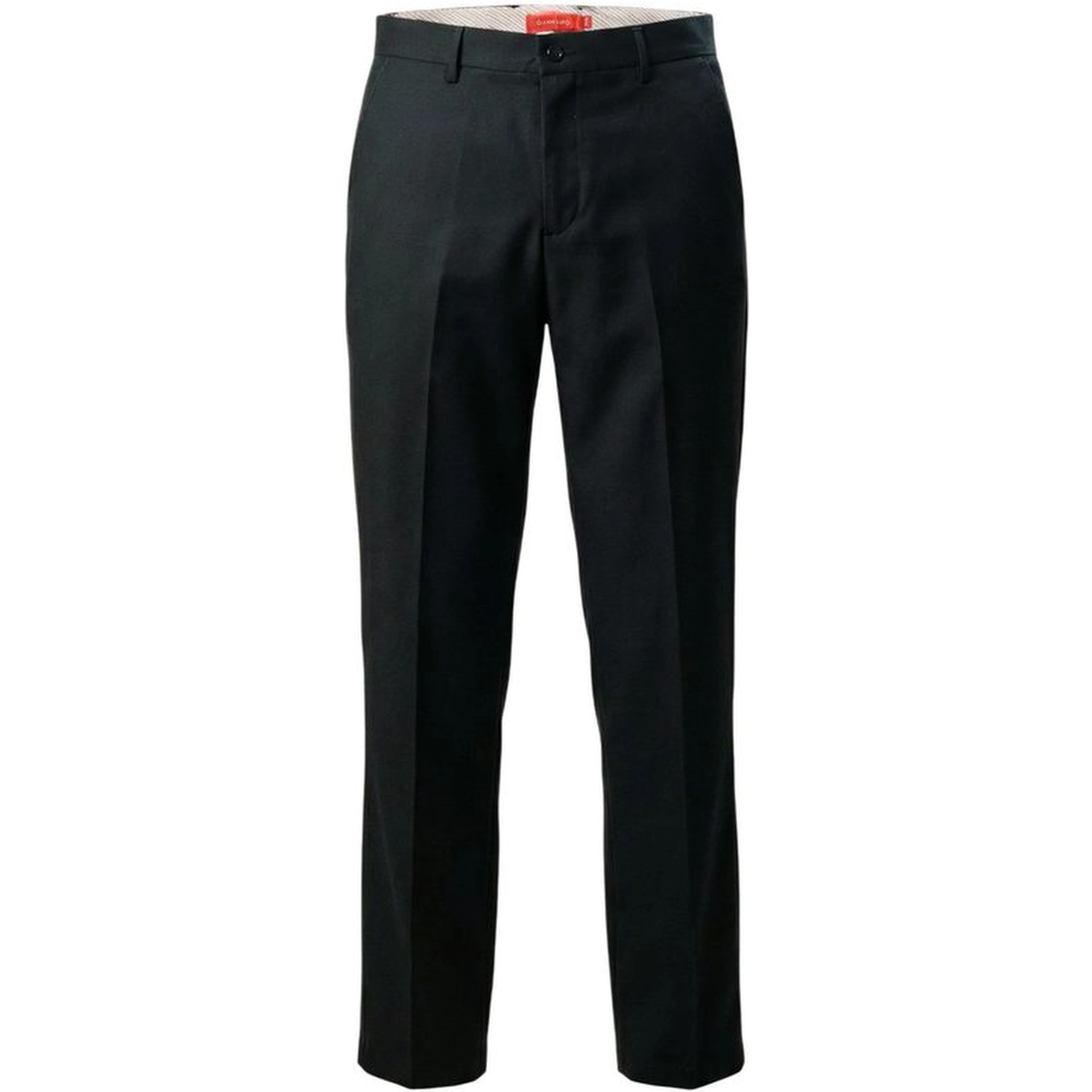 Black Polyester Skinny Pants