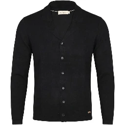 Black Viscose Cardigan
