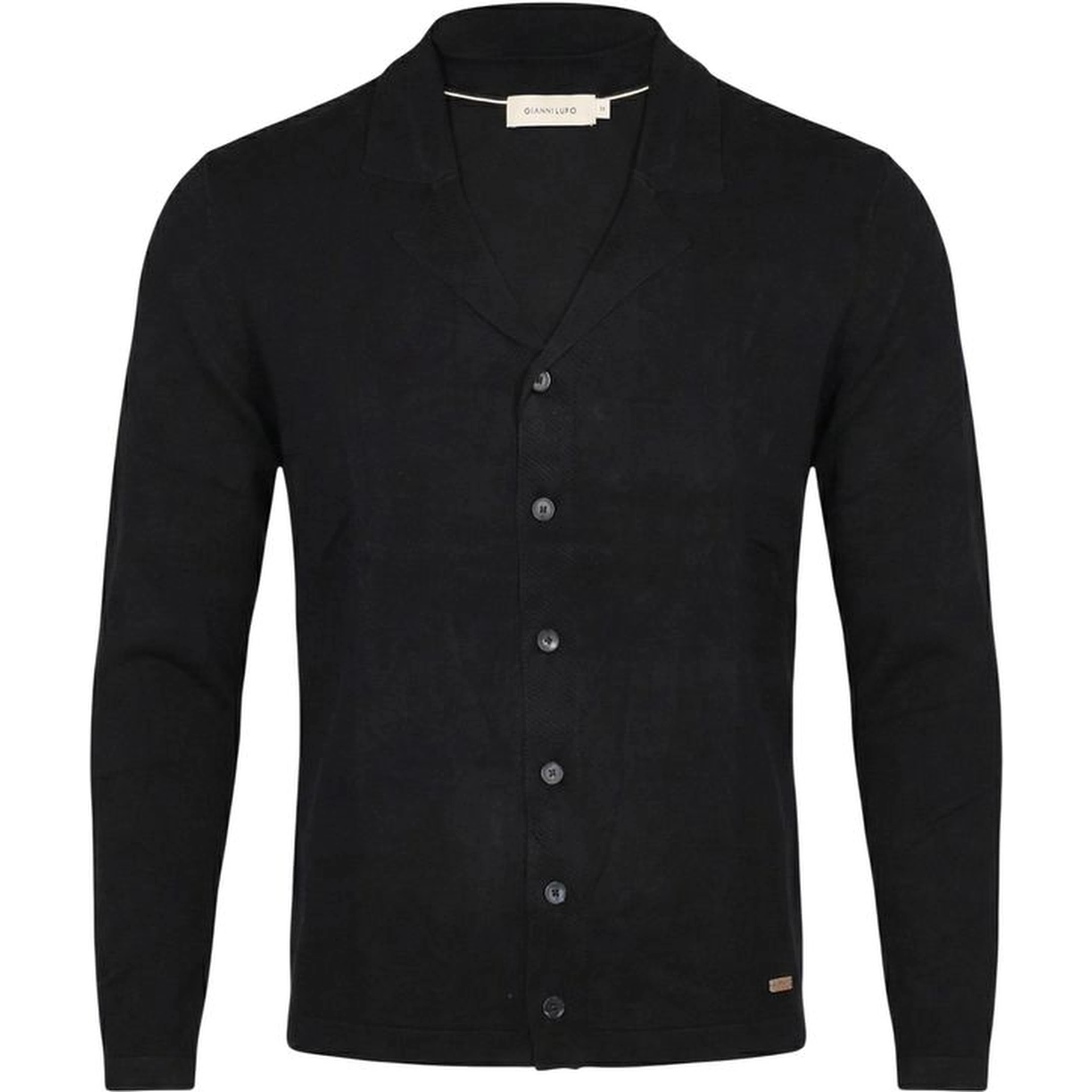 Black Viscose Cardigan