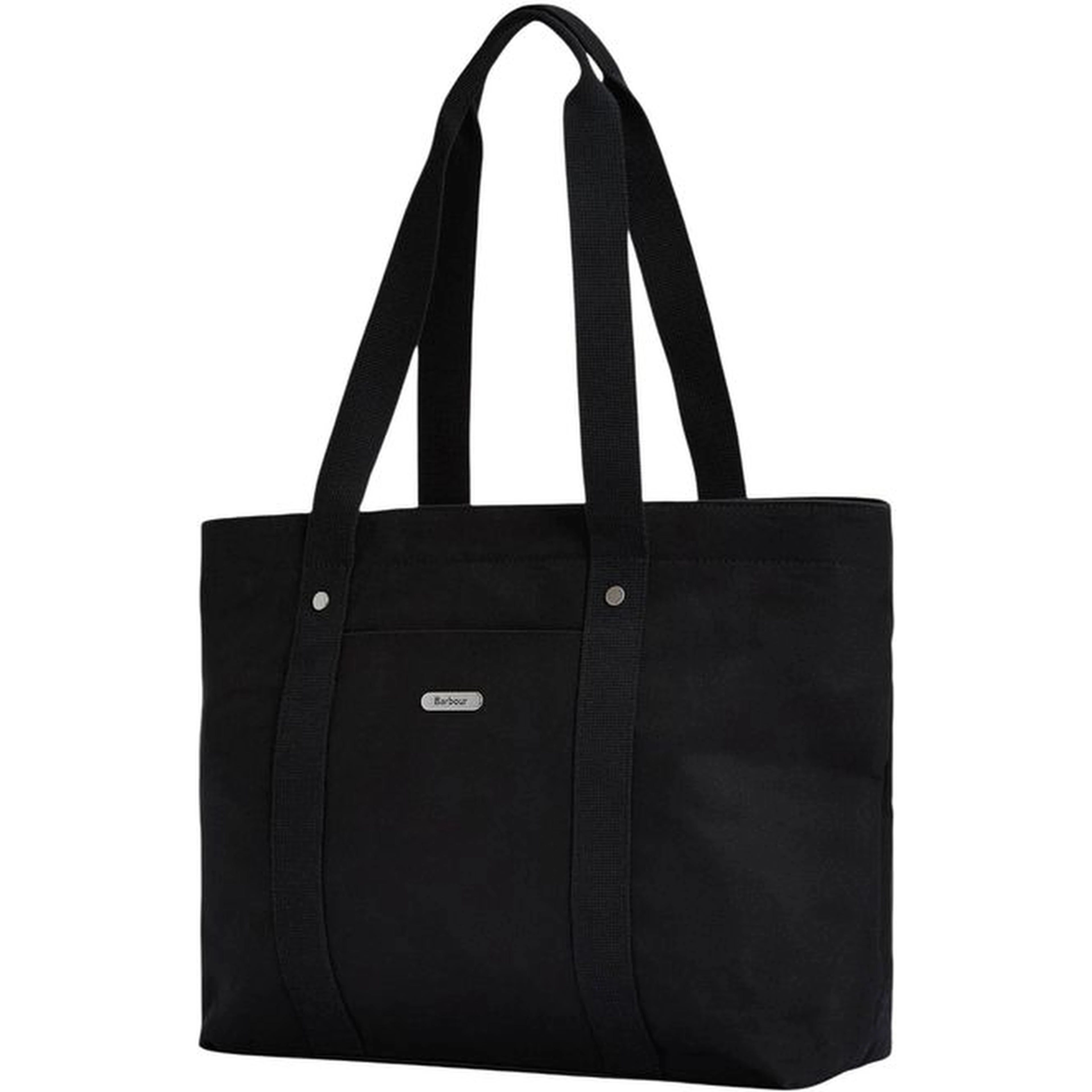 Black Cotton Handbag