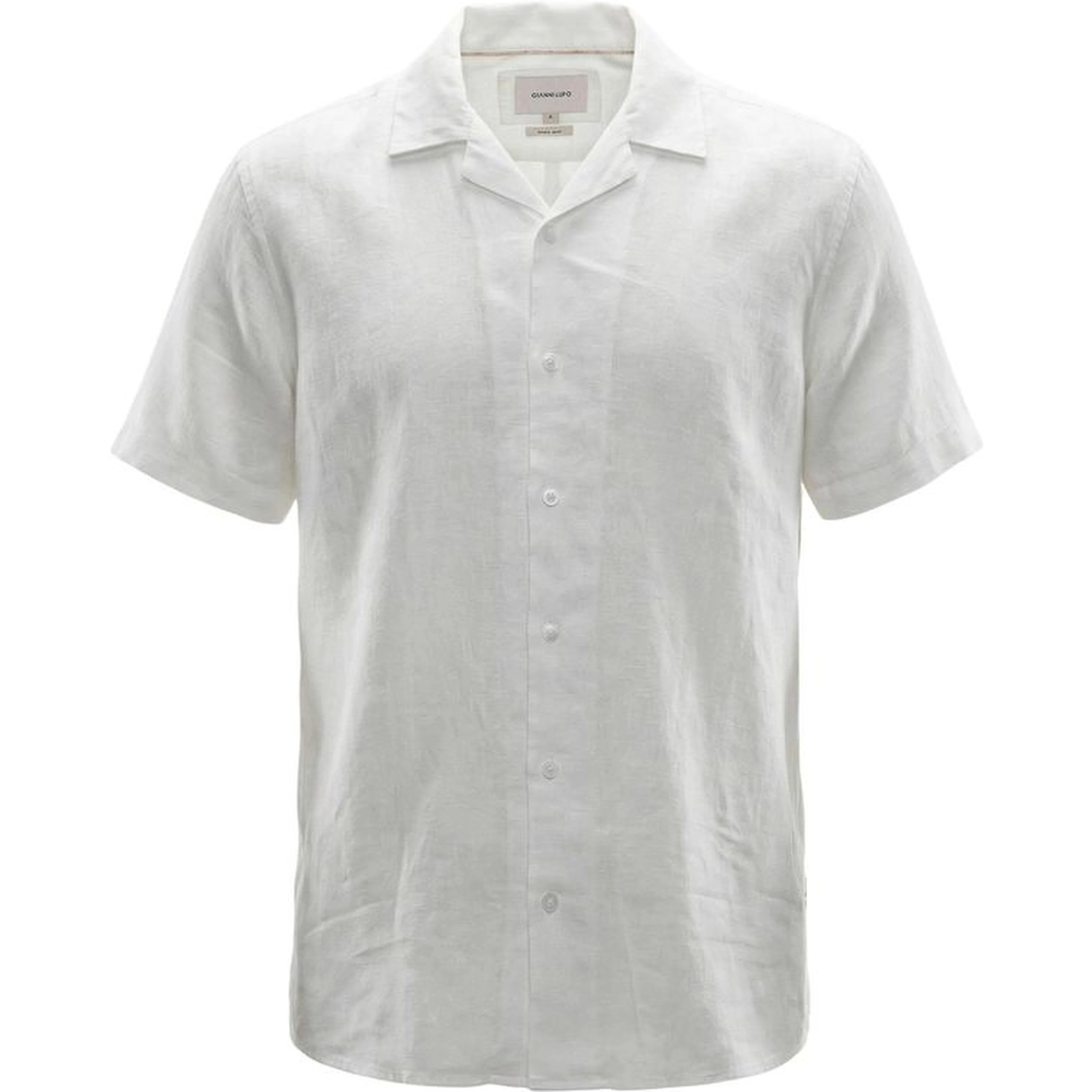 White Linen Shortsleeve Shirt