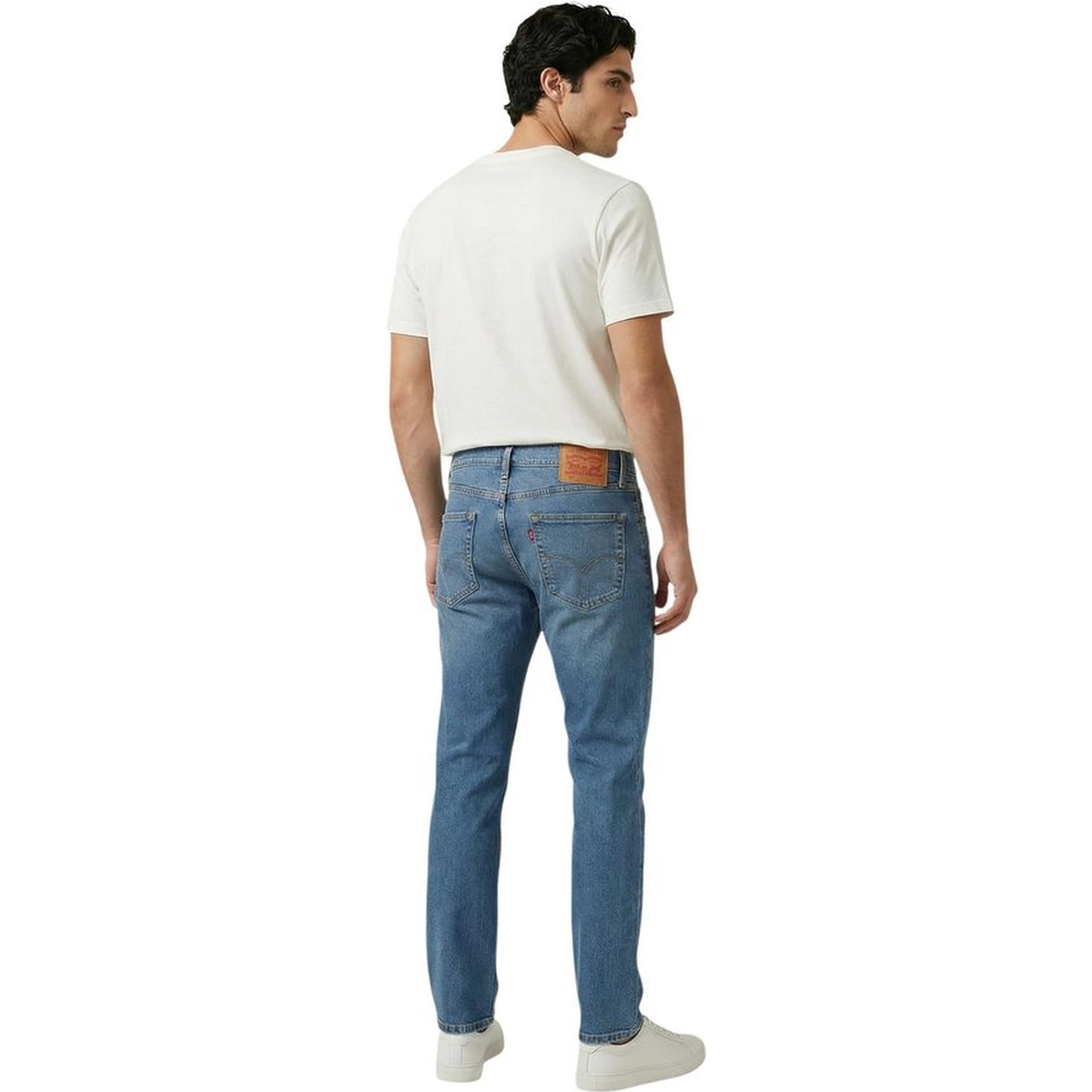 Blue Cotton Skinny Jeans