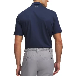 Bicolor Polyester Polo Shirt