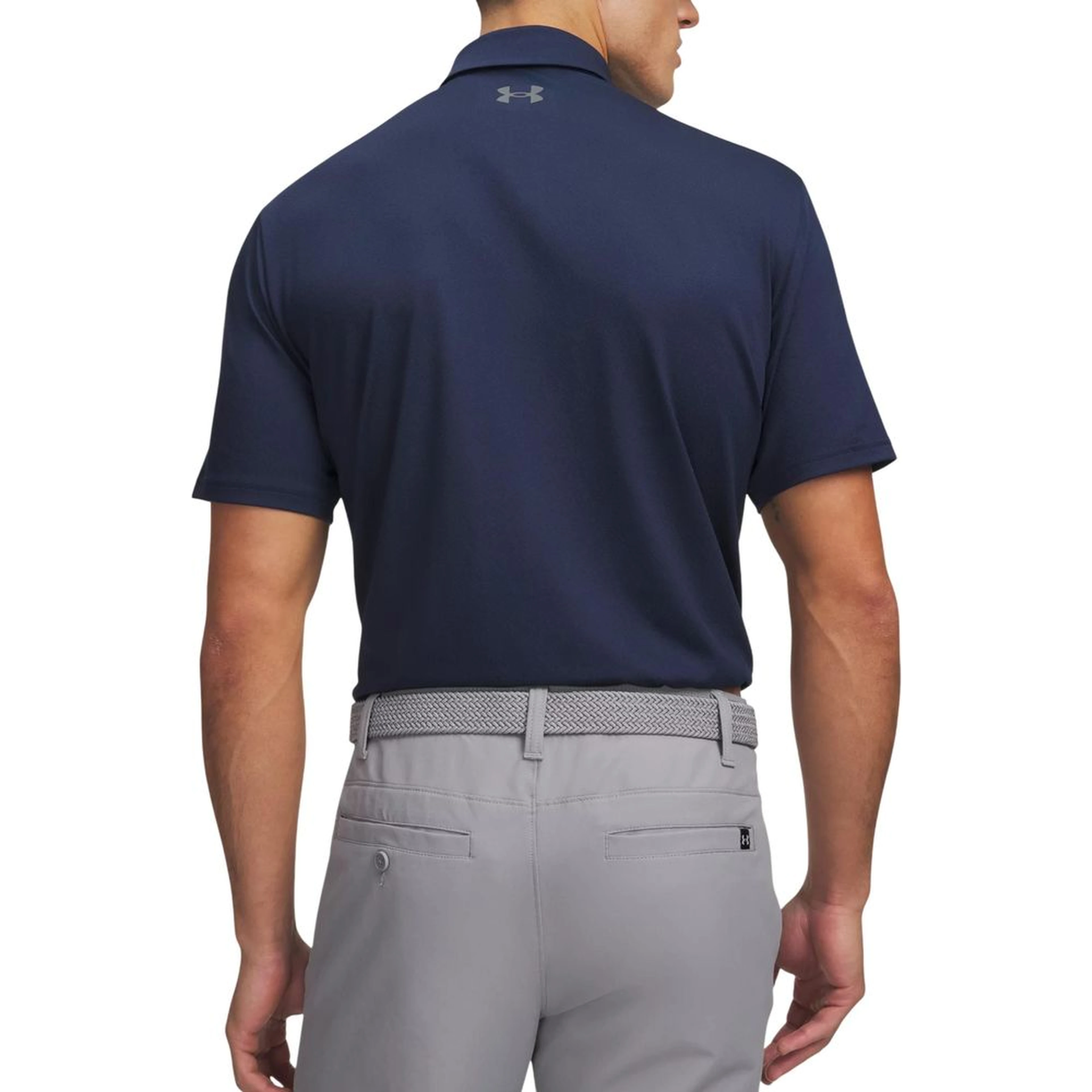 Bicolor Polyester Polo Shirt