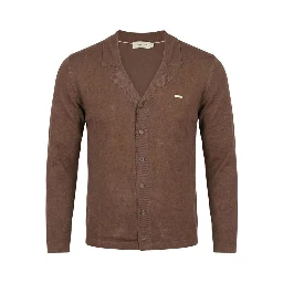 Brown Viscose Cardigan