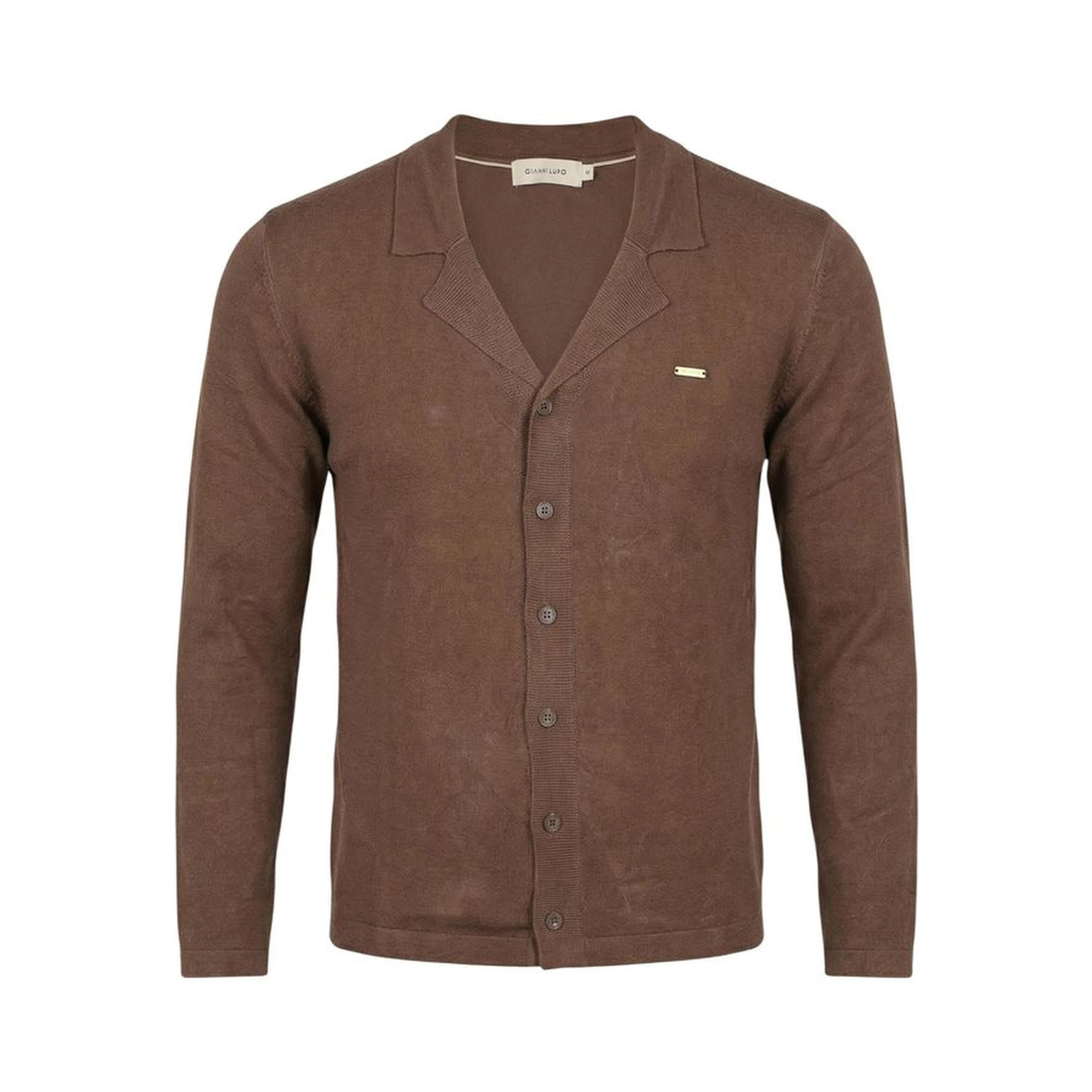 Brown Viscose Cardigan