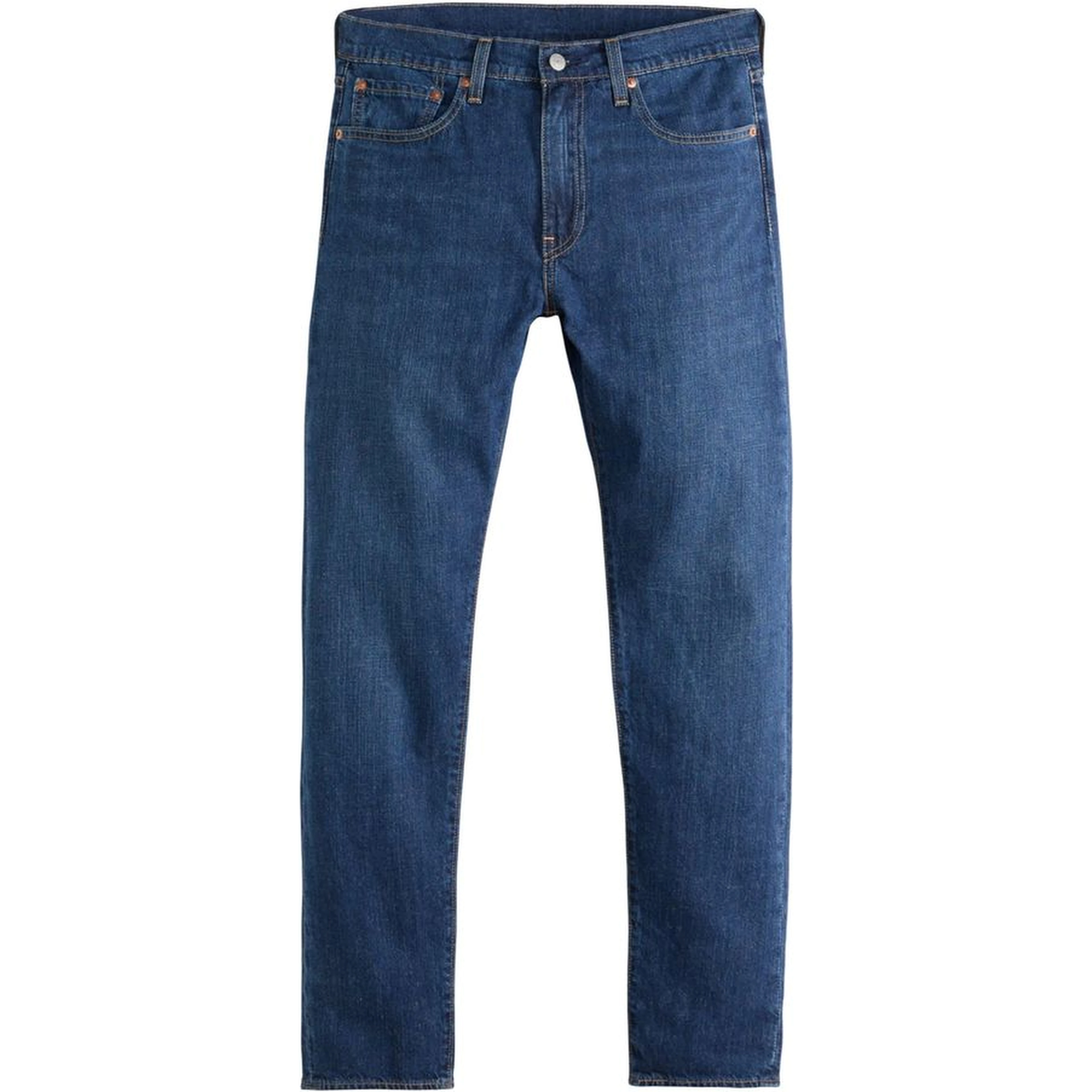 Blue Cotton Skinny Jeans