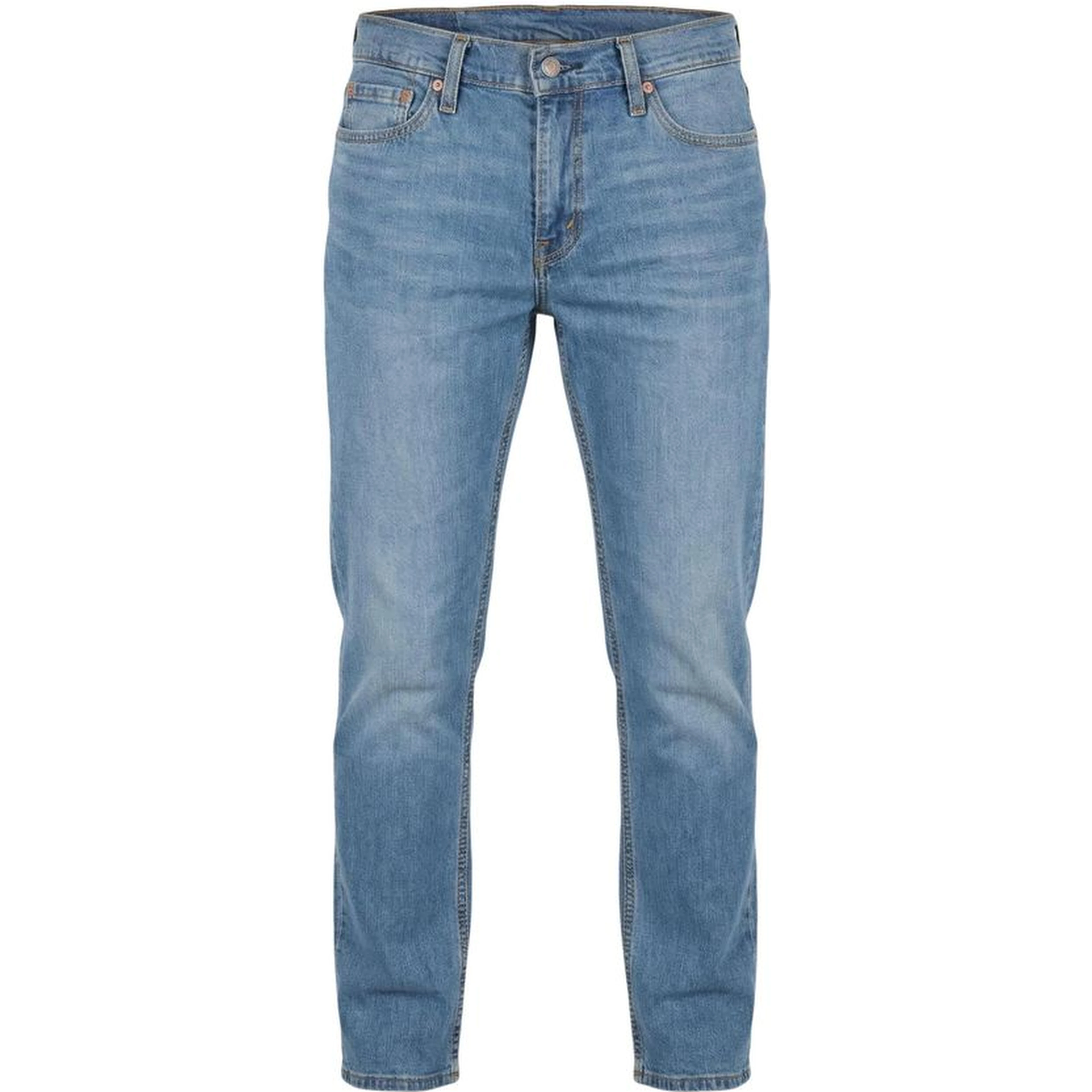Blue Cotton Skinny Jeans