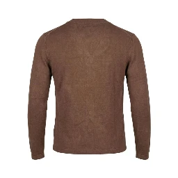 Brown Viscose Cardigan