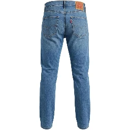 Blue Cotton Skinny Jeans