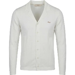 White Viscose Cardigan