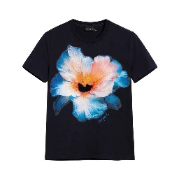 Blue Cotton T-Shirt