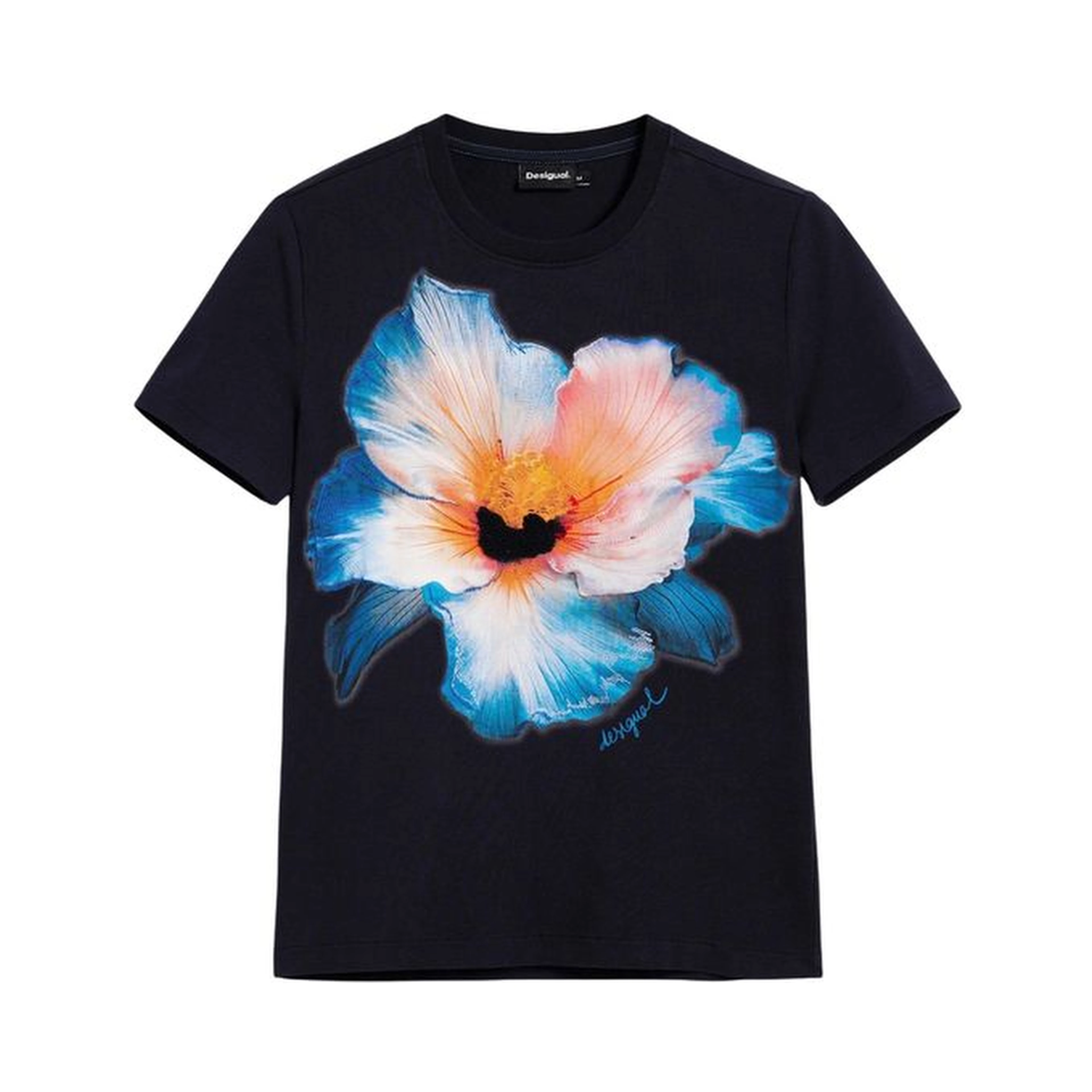 Blue Cotton T-Shirt