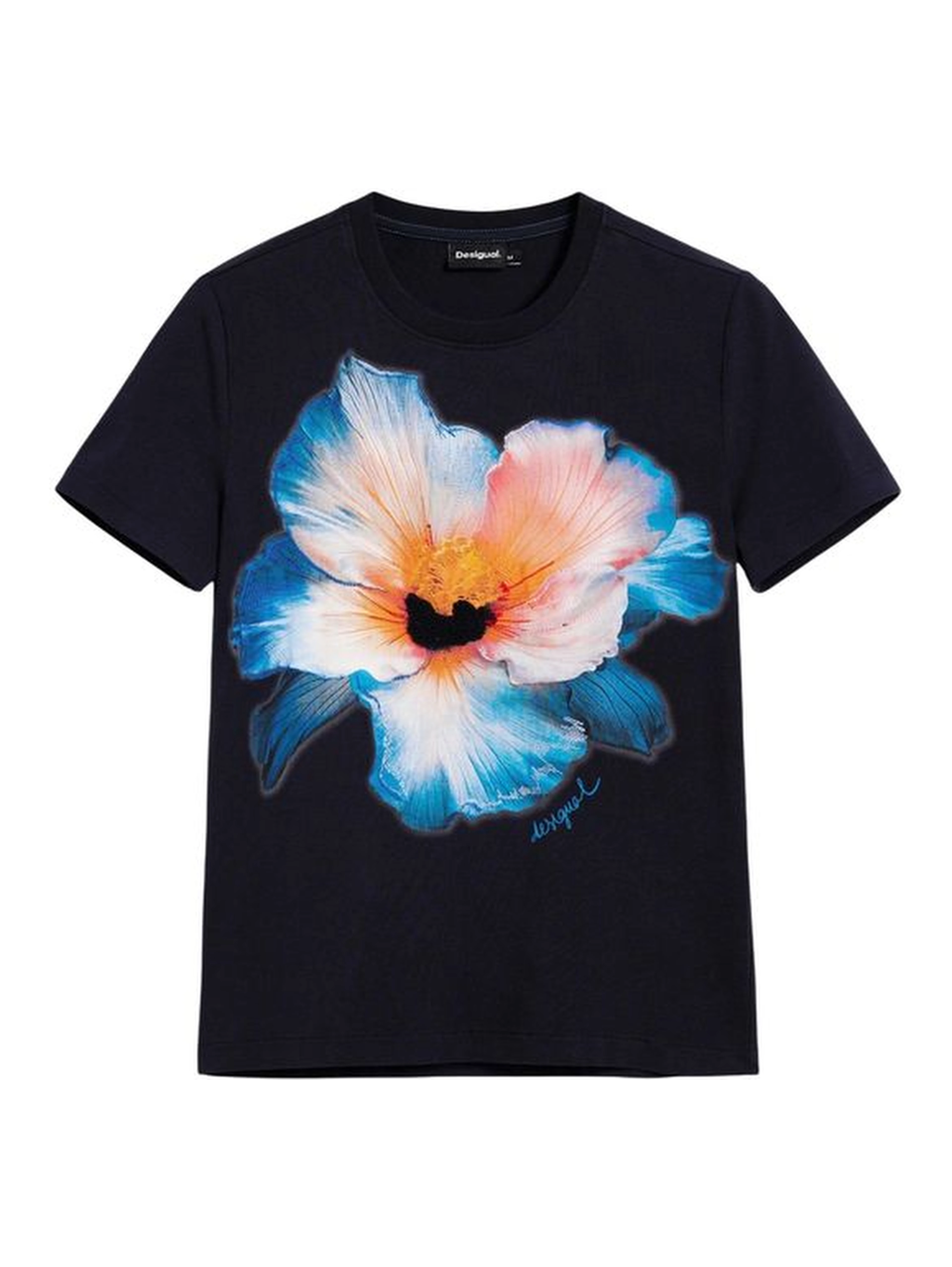Blue Cotton T-Shirt