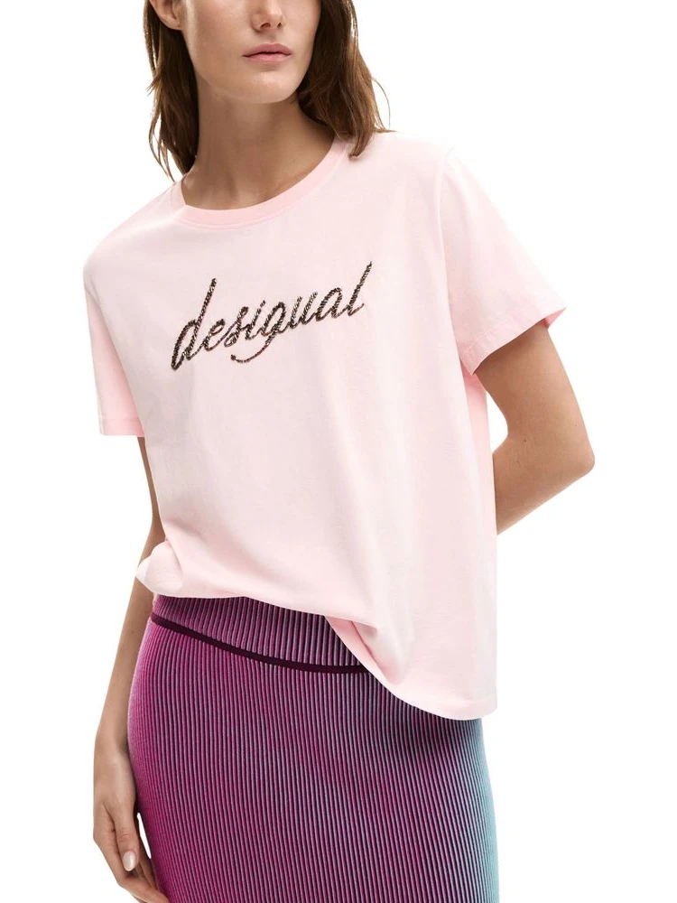 Multicolor Cotton T-Shirt