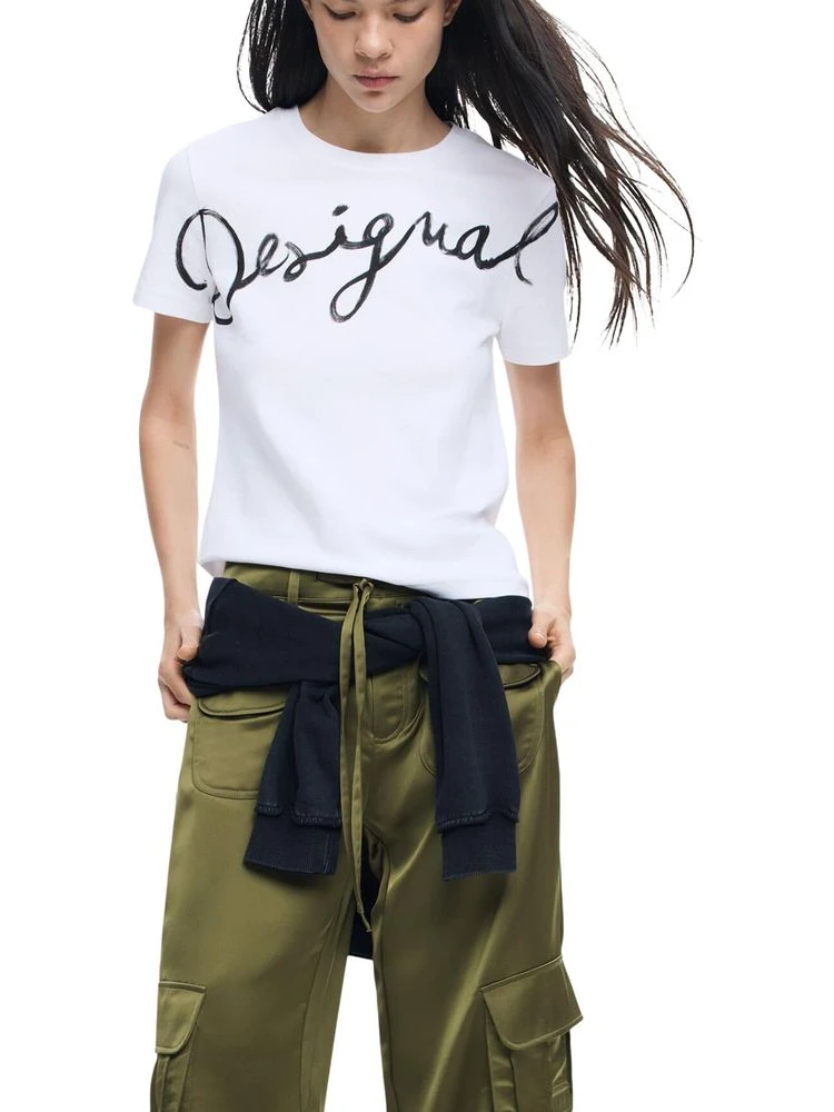 White Cotton T-Shirt