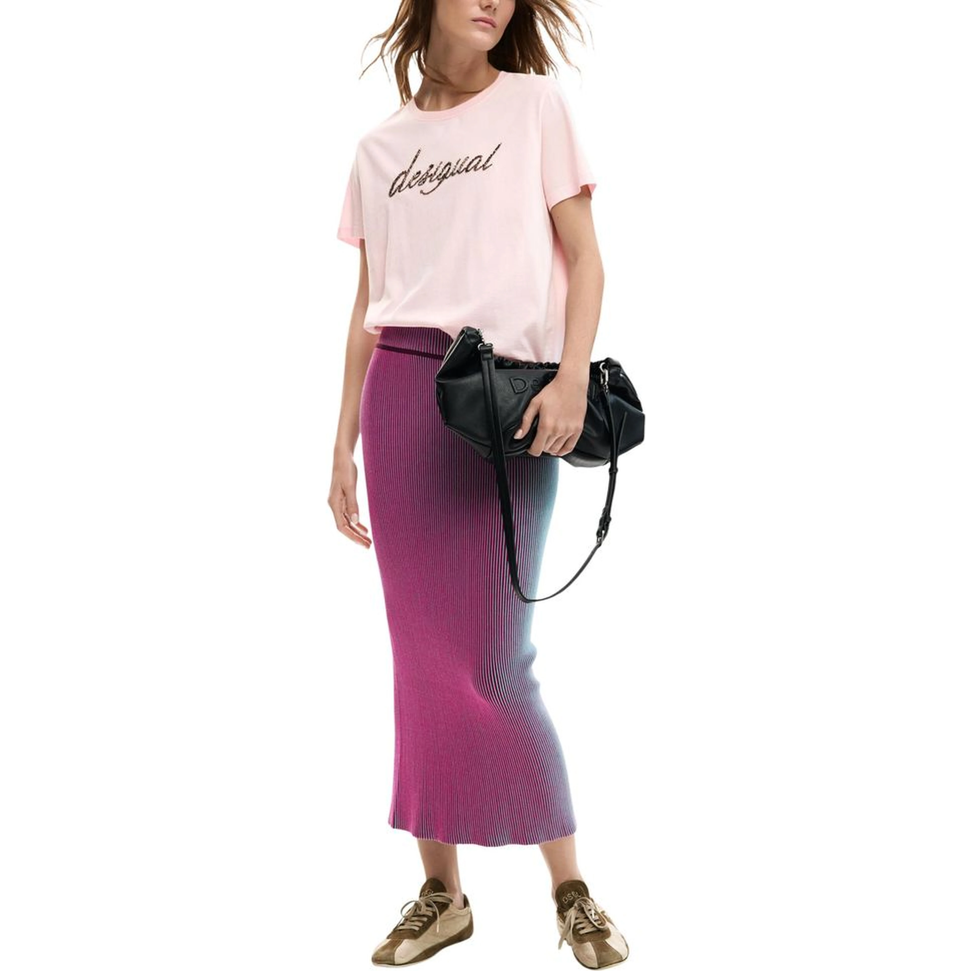 Multicolor Cotton T-Shirt