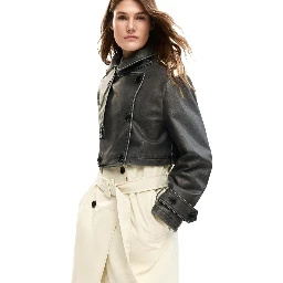 Cream Polyethylene Coat