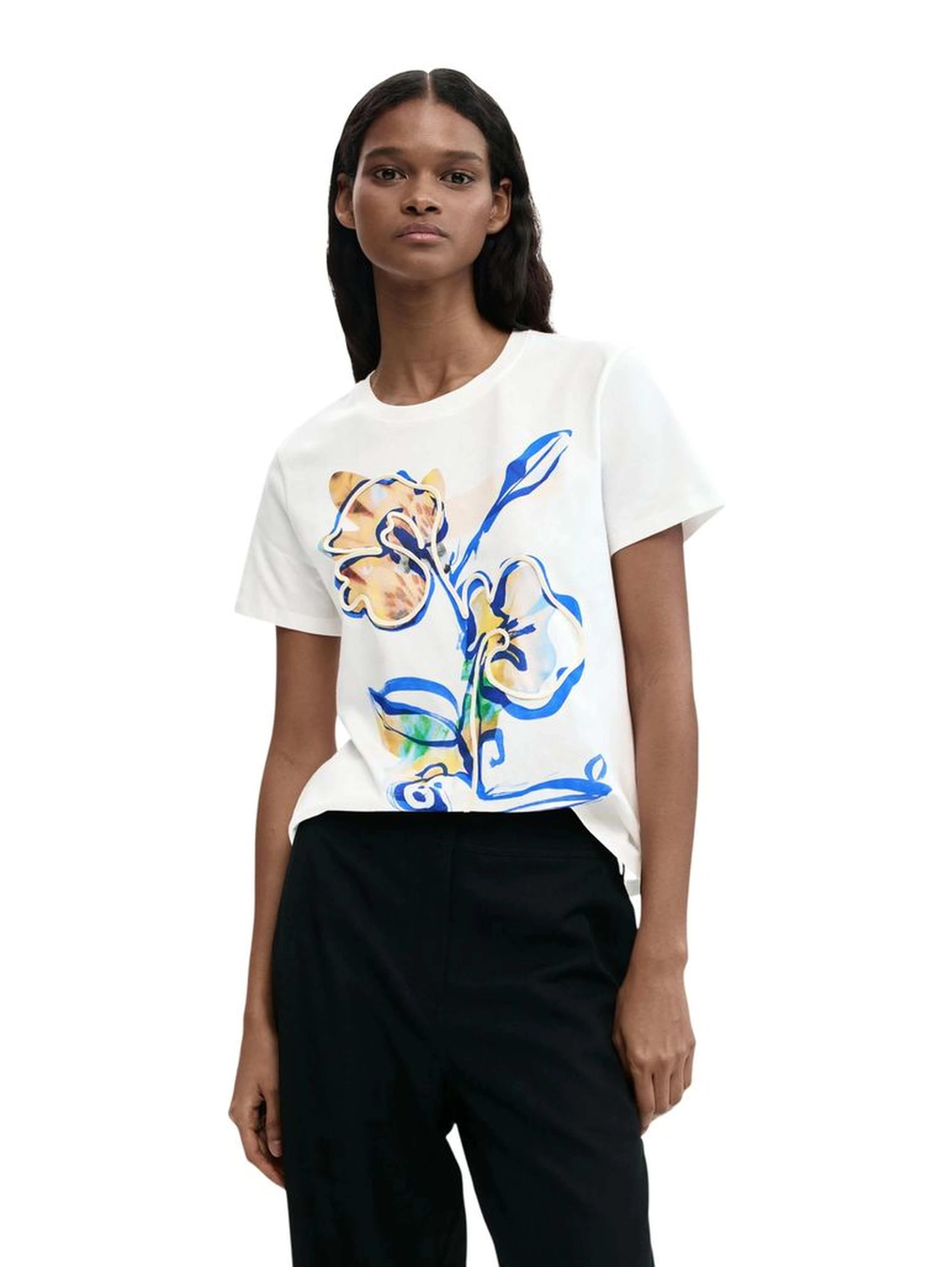 White Cotton T-Shirt