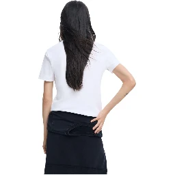 White Cotton T-Shirt