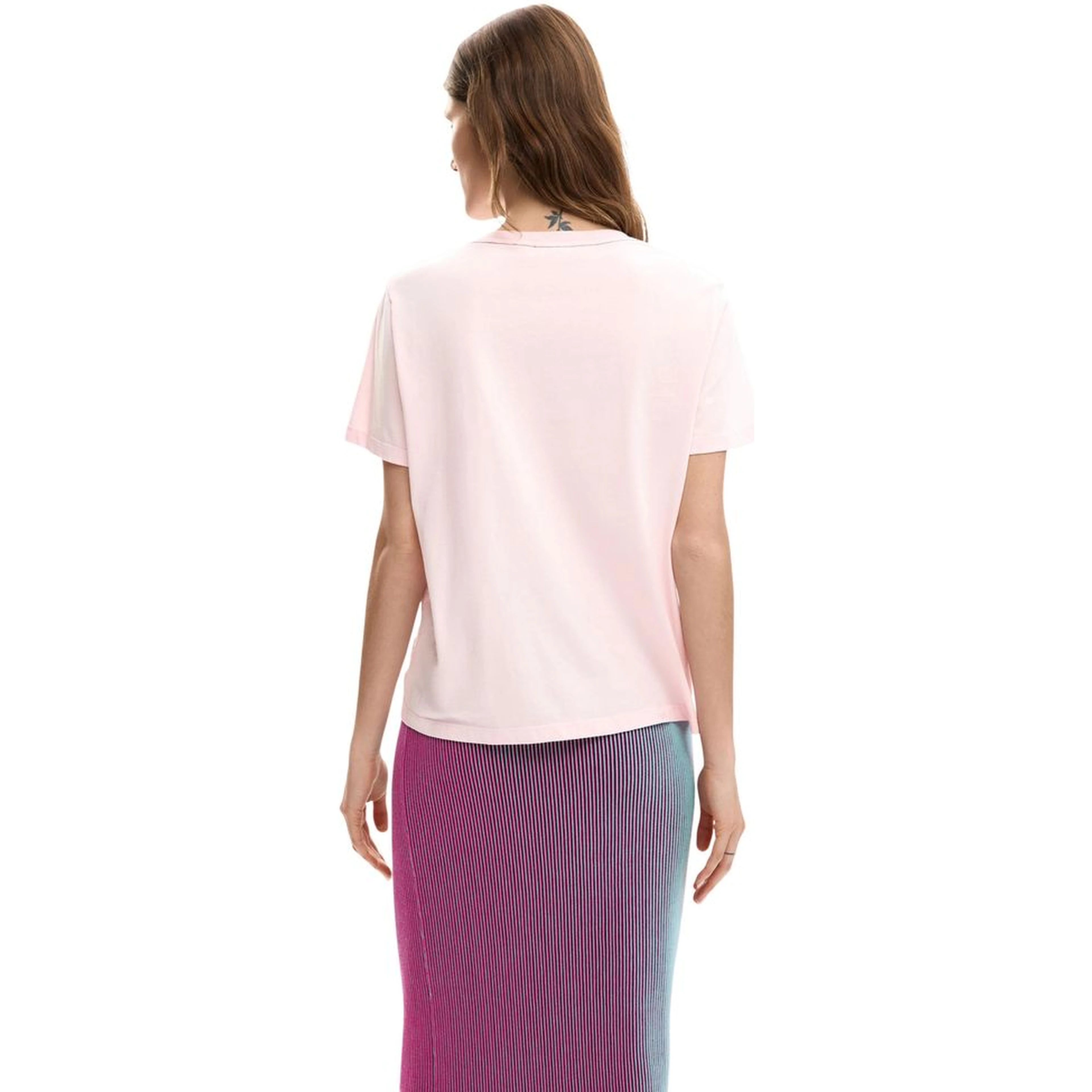 Multicolor Cotton T-Shirt