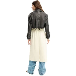 Cream Polyethylene Coat