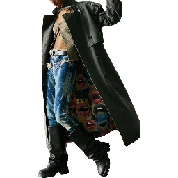 Gray Polyethylene Coat