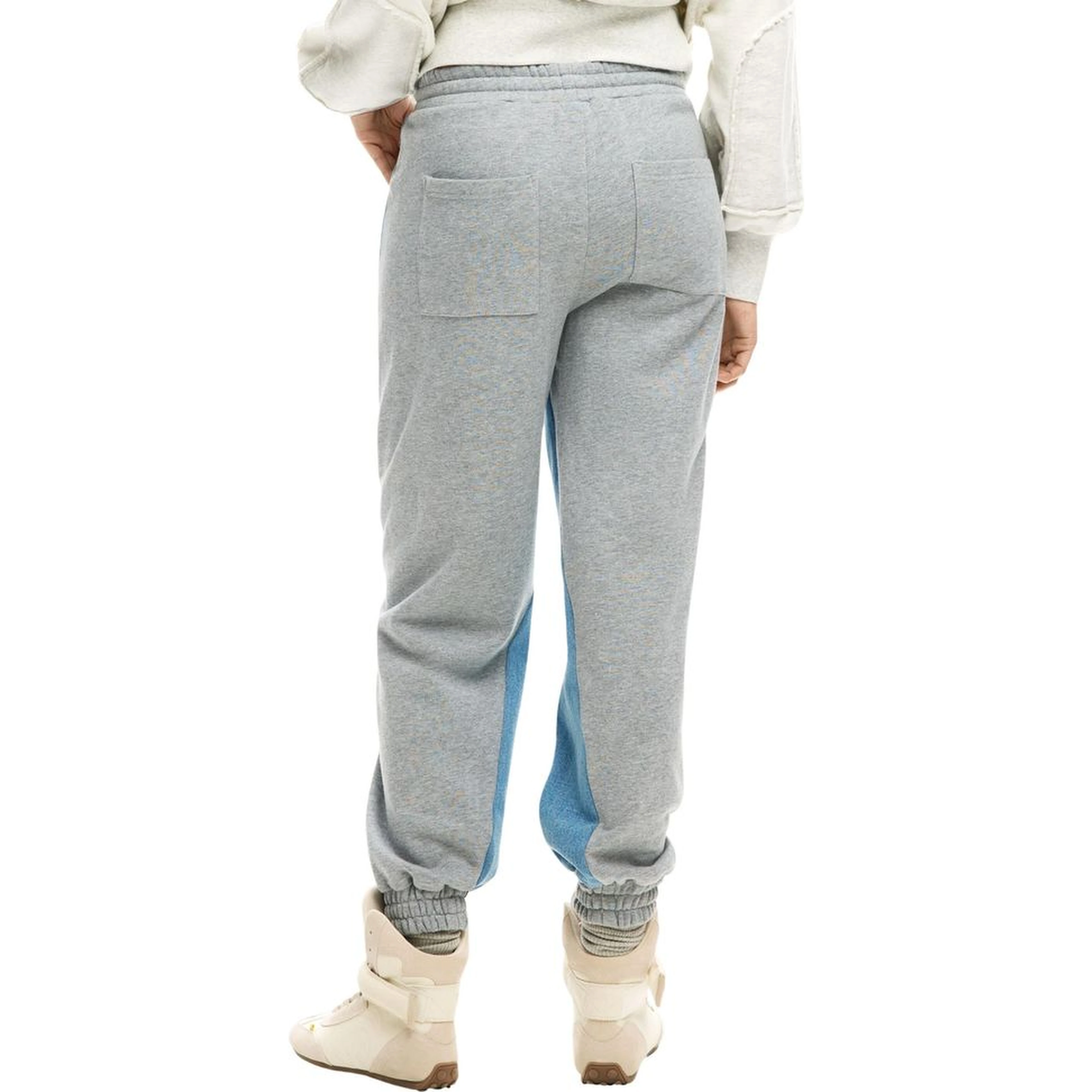 Light Blue Cotton Mom Jeans