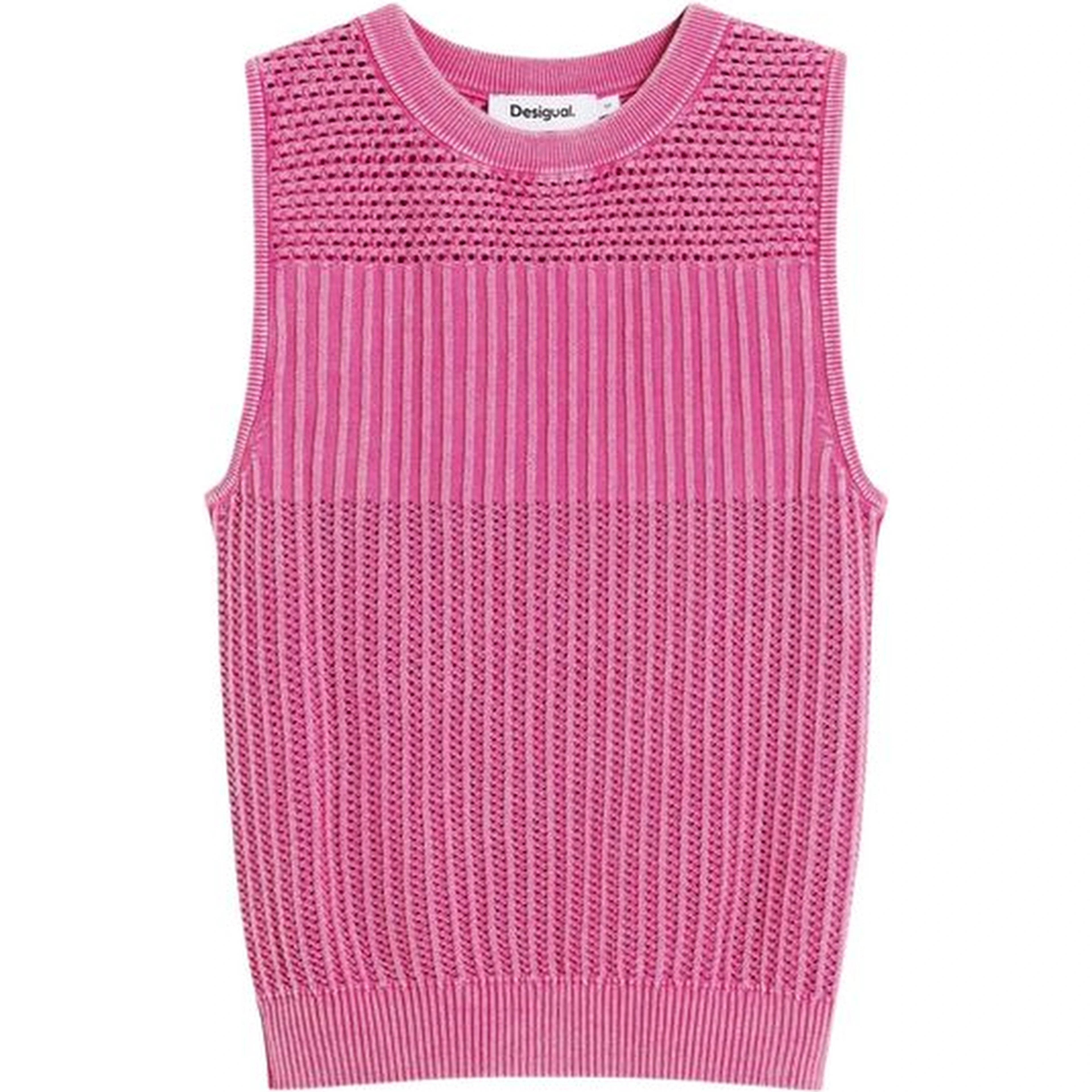 Pink Cotton Tank Tops