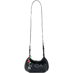 Black Polyester Handbag