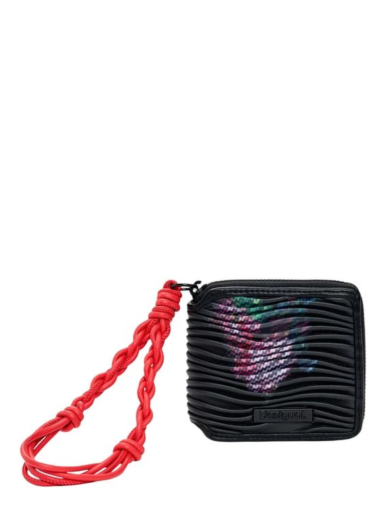 Black Polyester Wallet