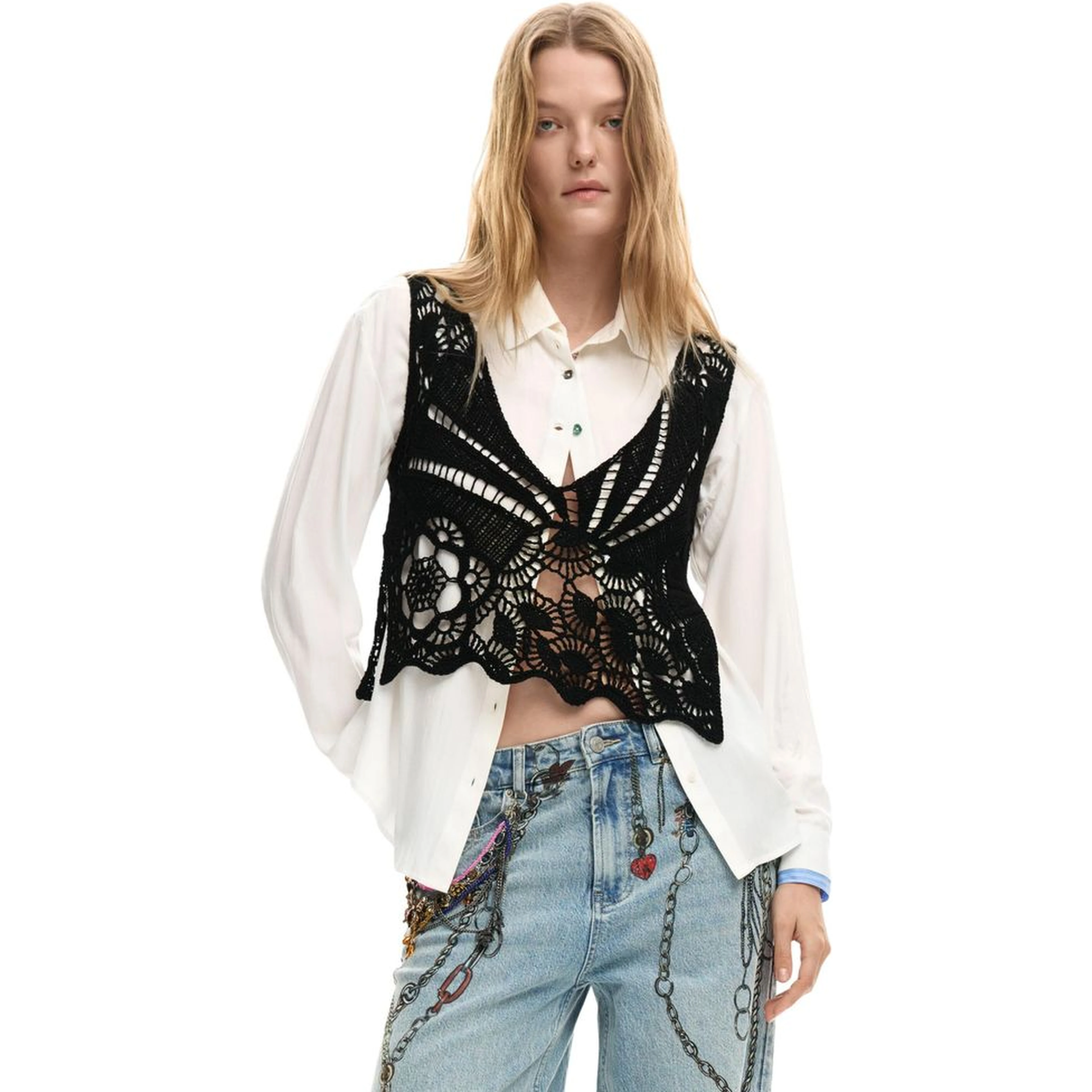 White Cotton Blouse
