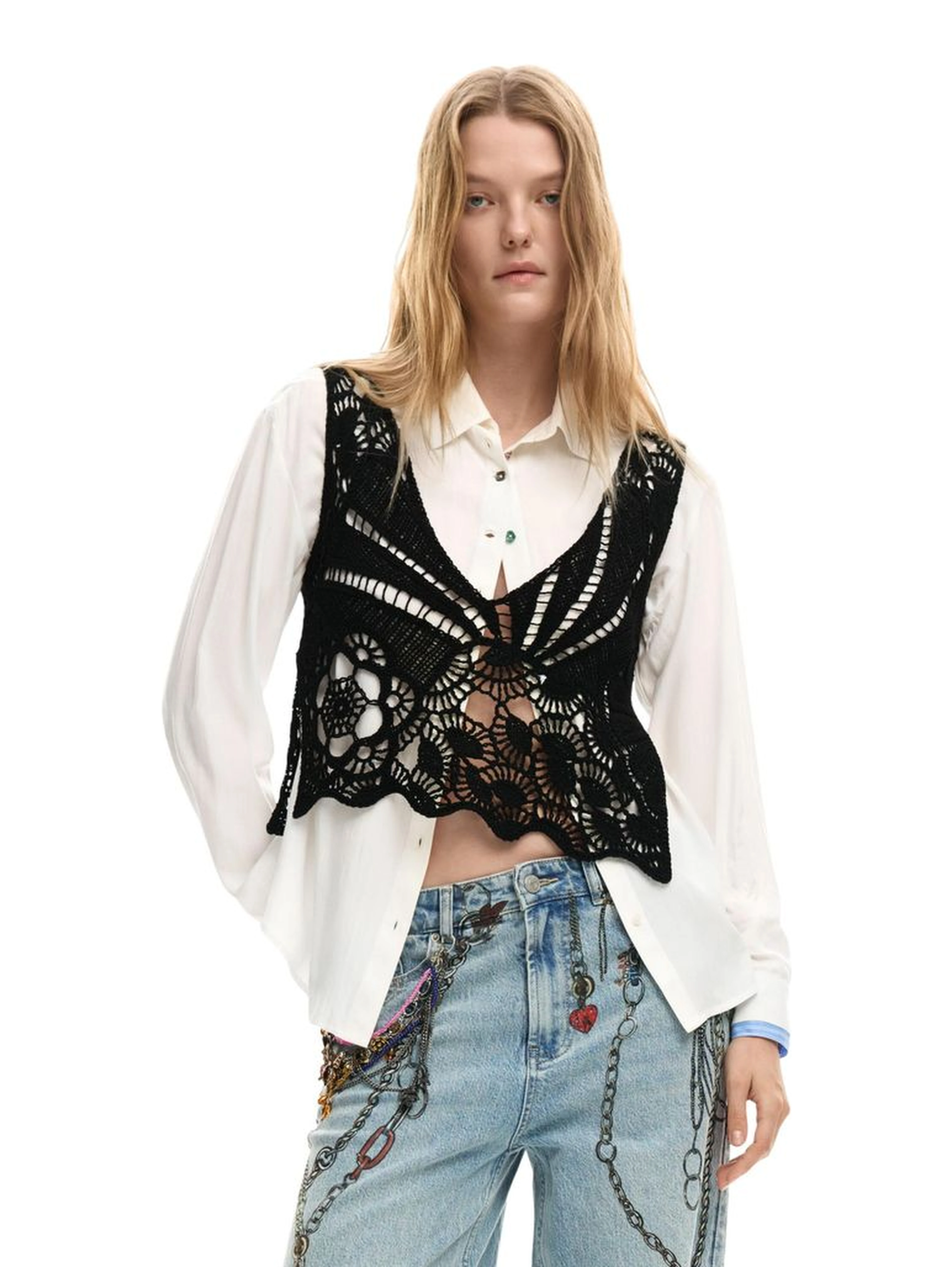 White Cotton Blouse