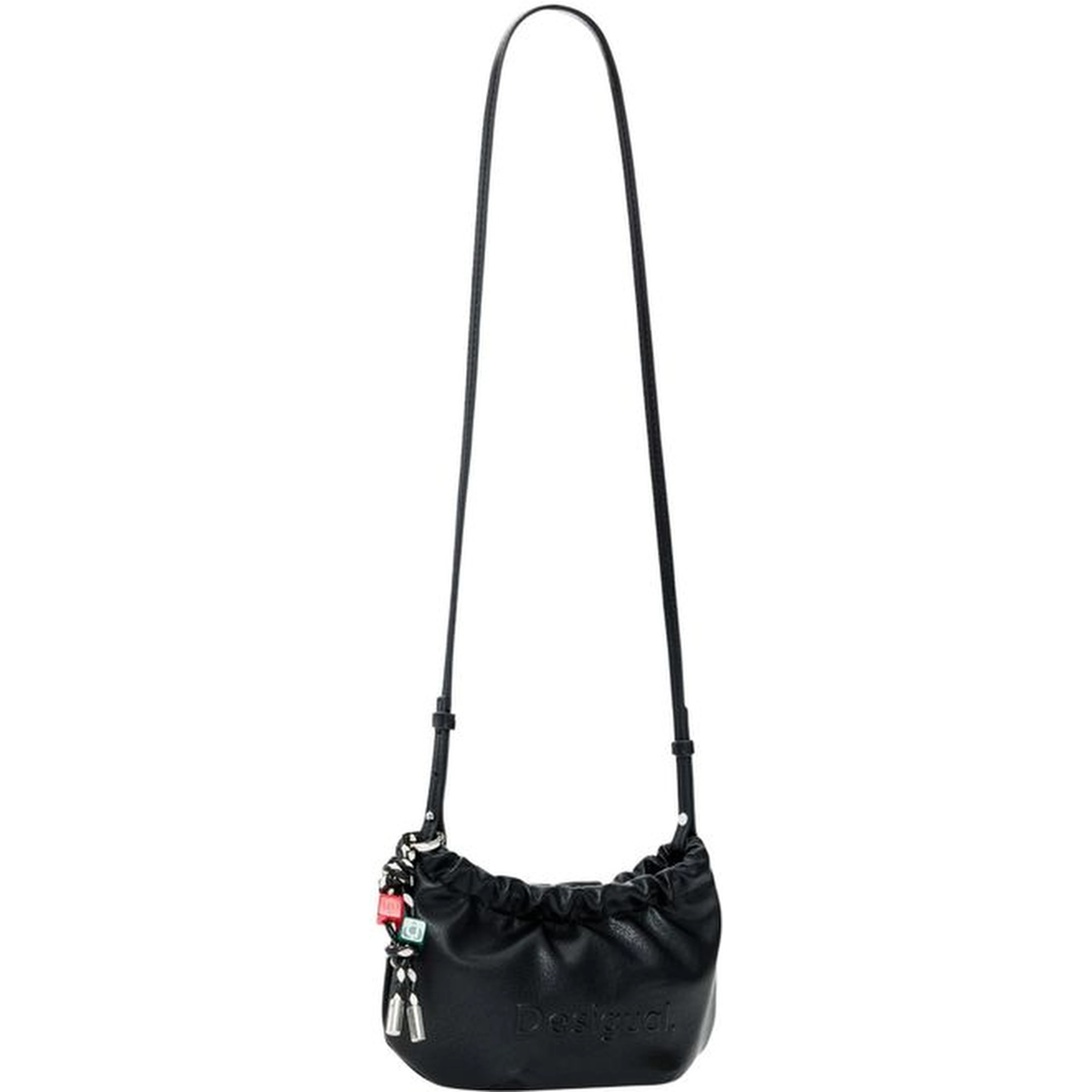 Black Polyester Handbag