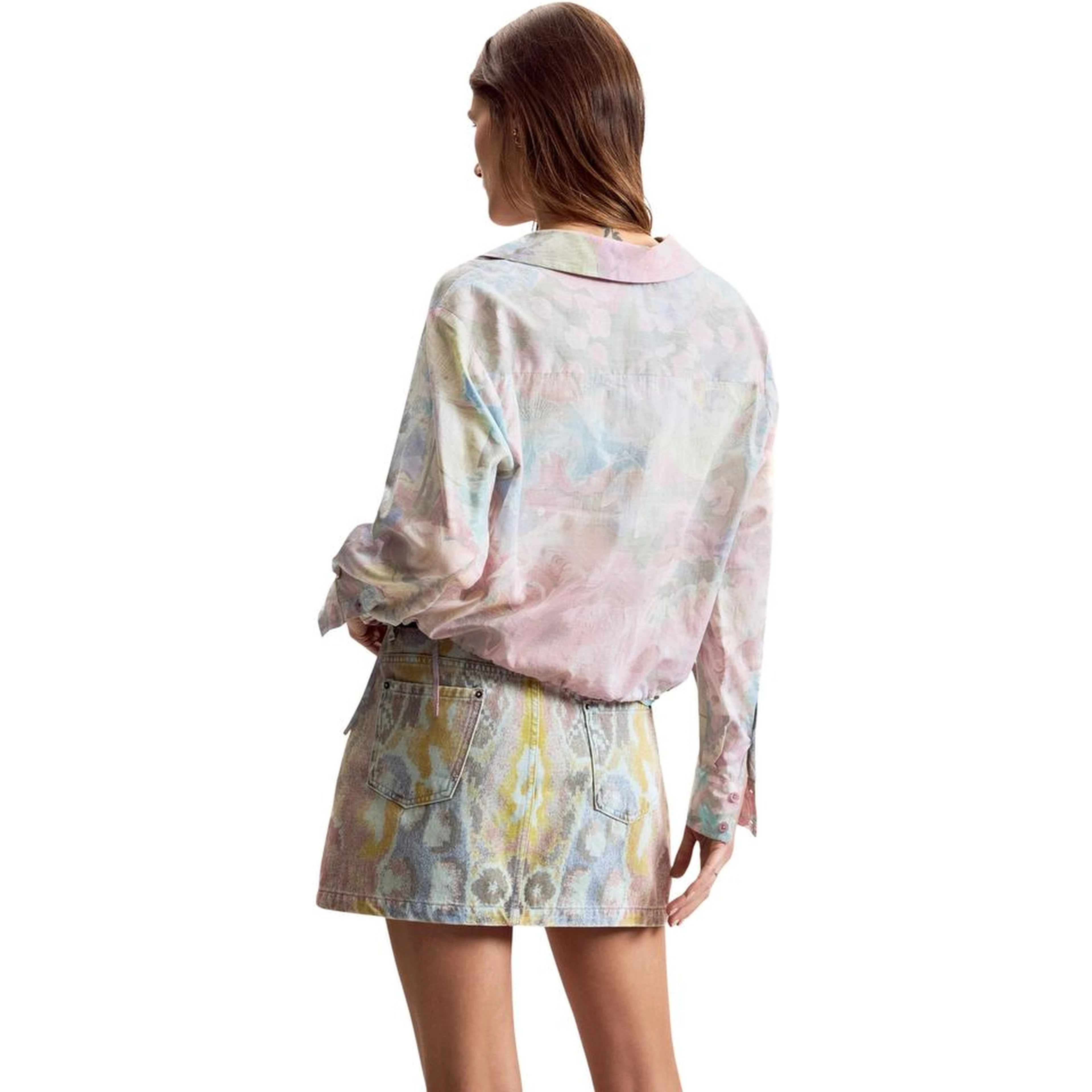 Multicolor Cotton Blouse