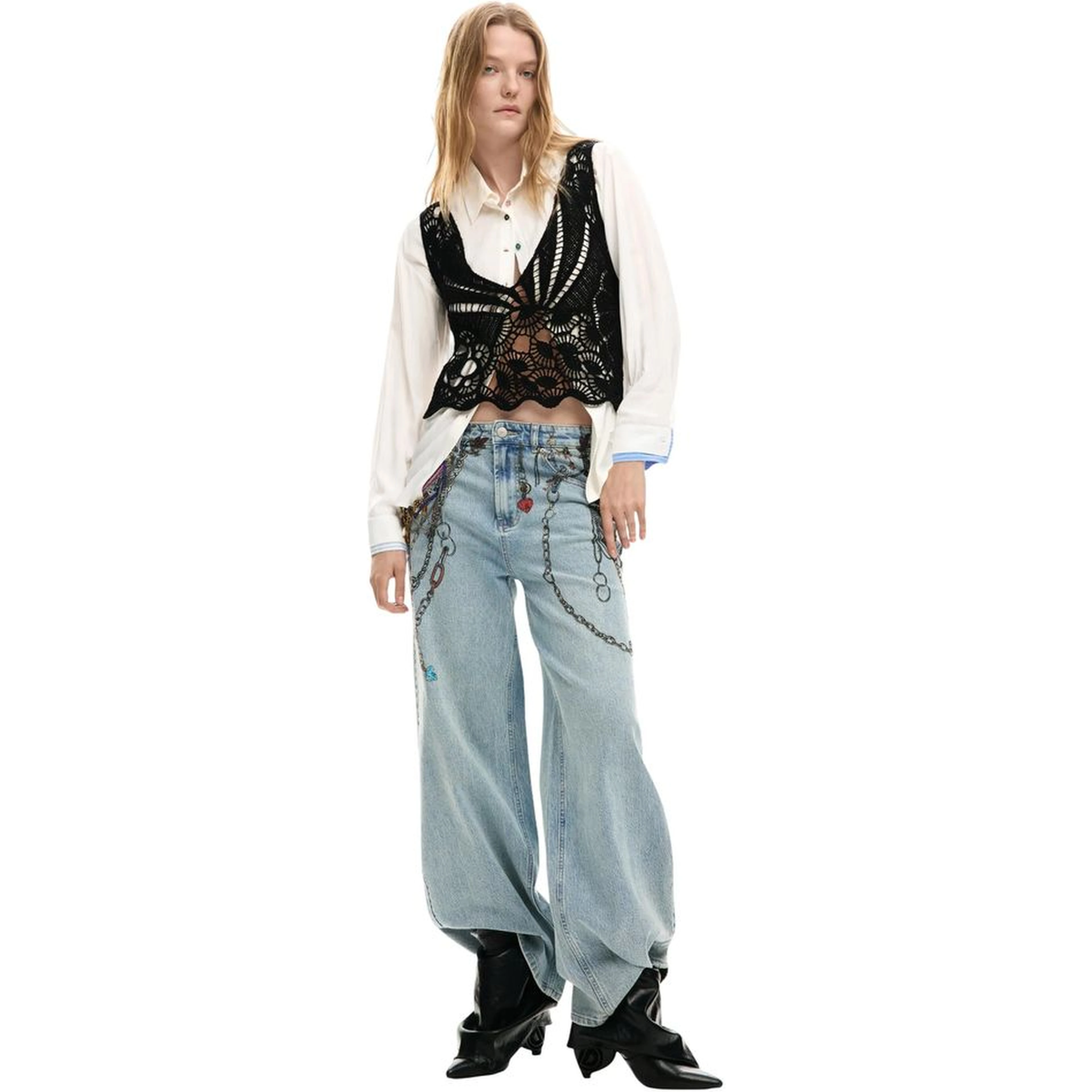 White Cotton Blouse