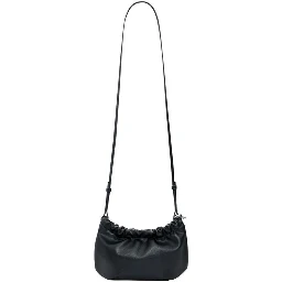 Black Polyester Handbag