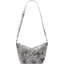 Gray Cotton Handbag