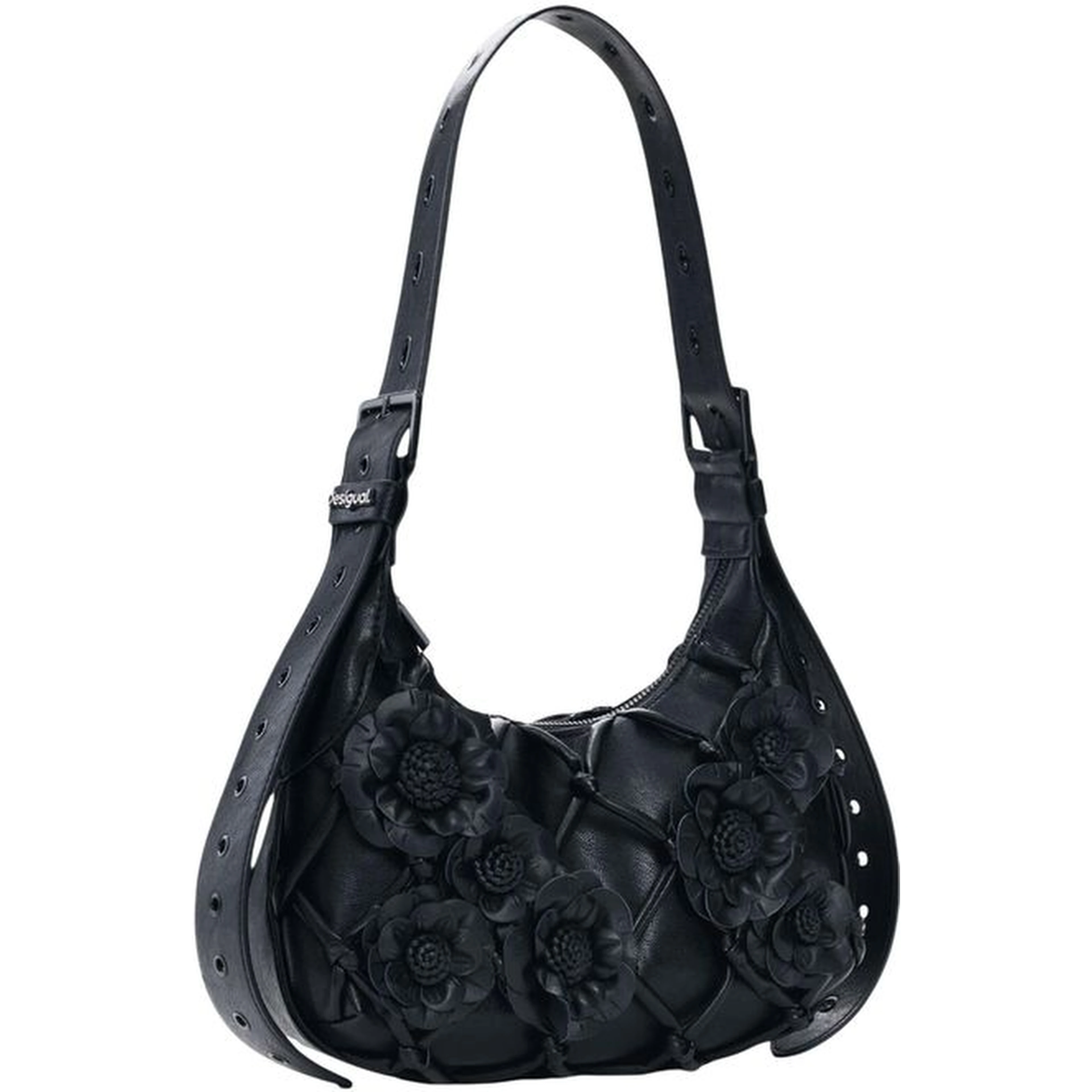 Black Cotton Handbag