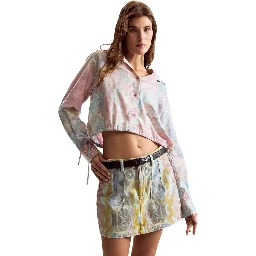 Multicolor Cotton Blouse