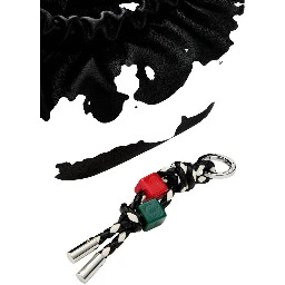 Black Polyester Handbag