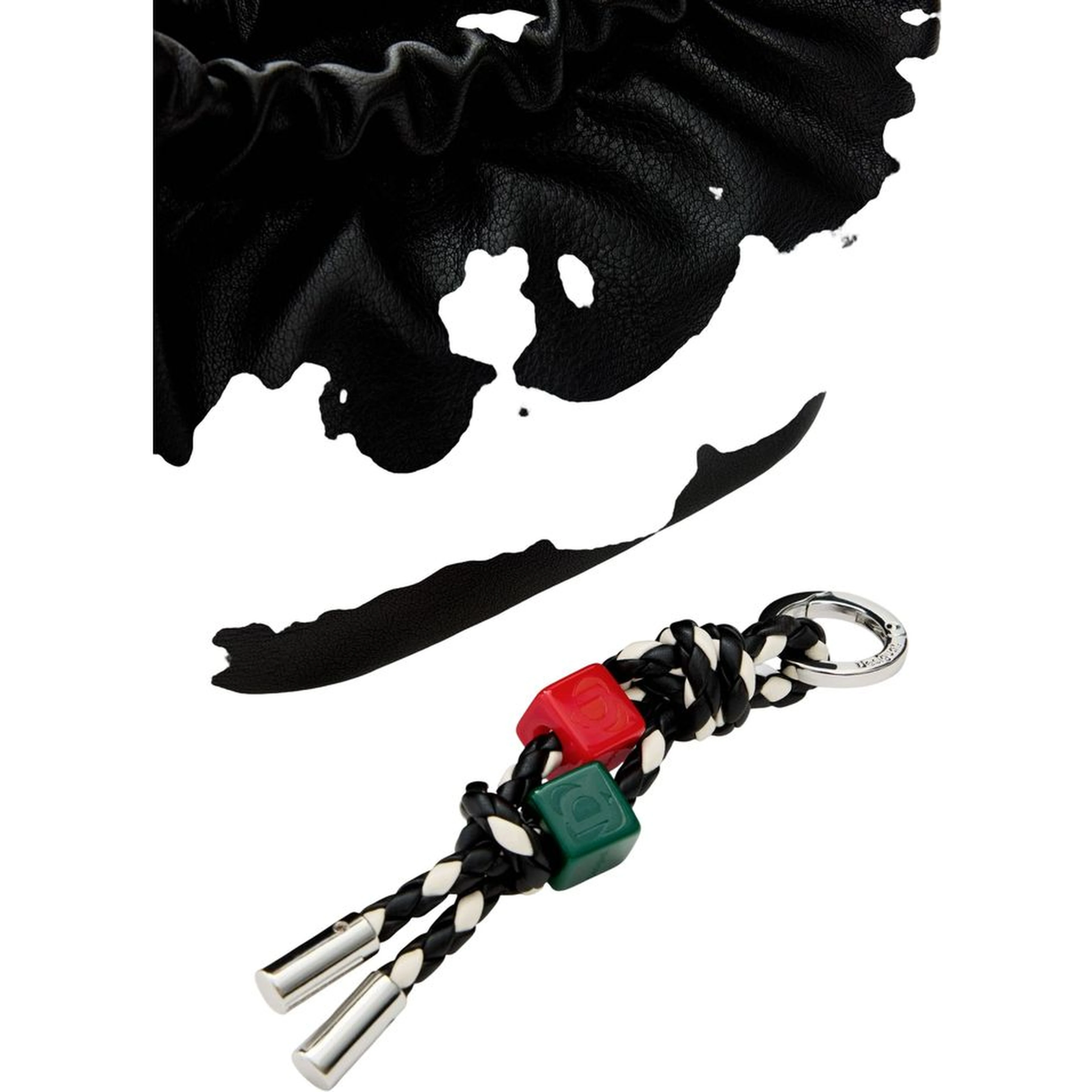 Black Polyester Handbag