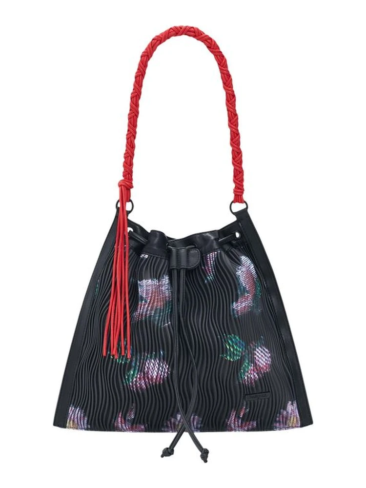 Black Polyester Backpack