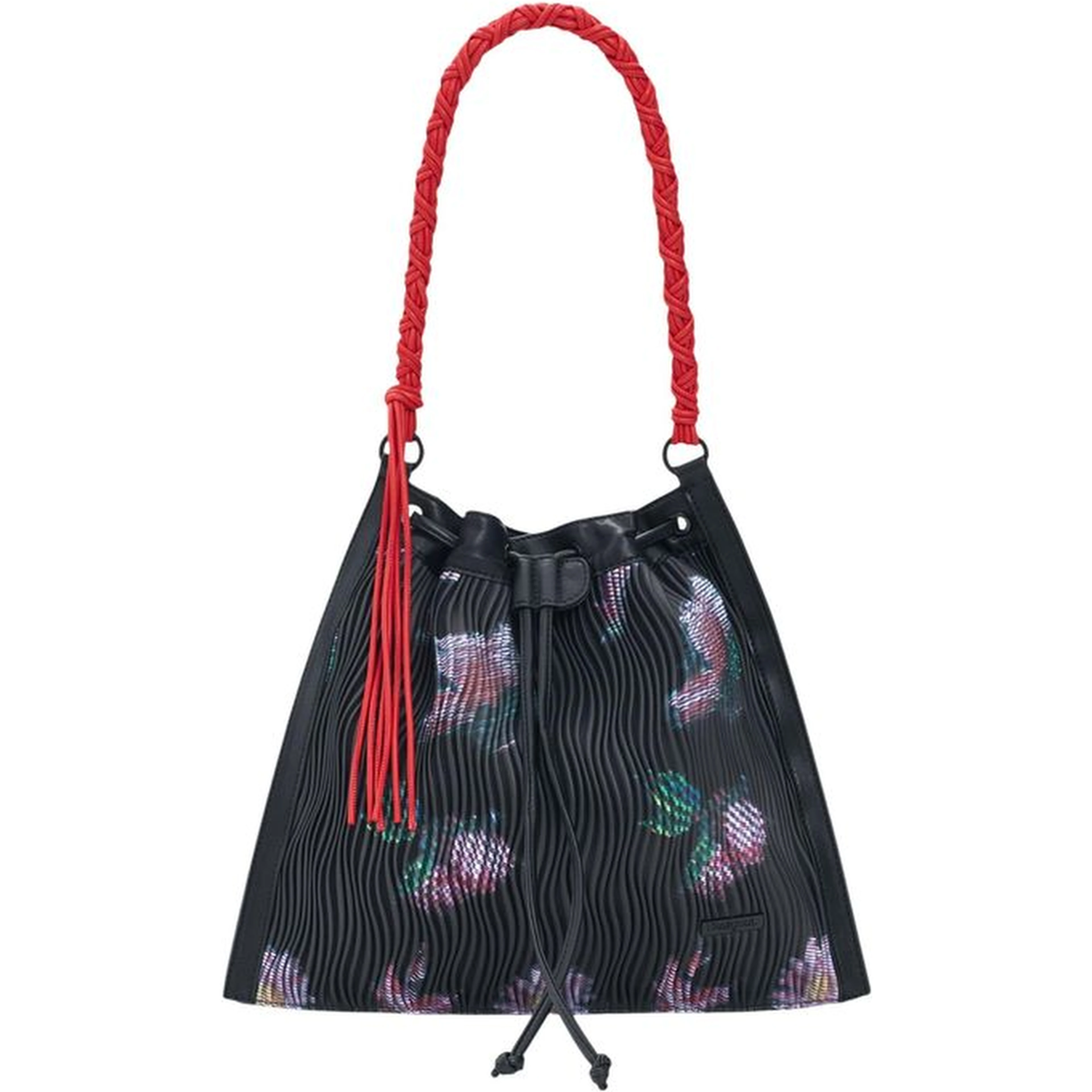 Black Polyester Backpack