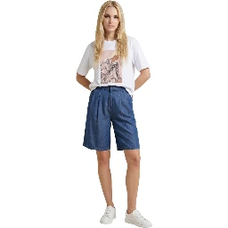 Cream Cotton T-Shirt