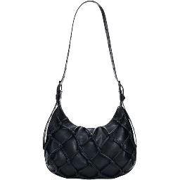 Black Cotton Handbag