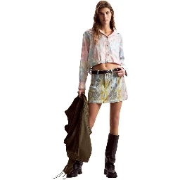 Multicolor Cotton Blouse