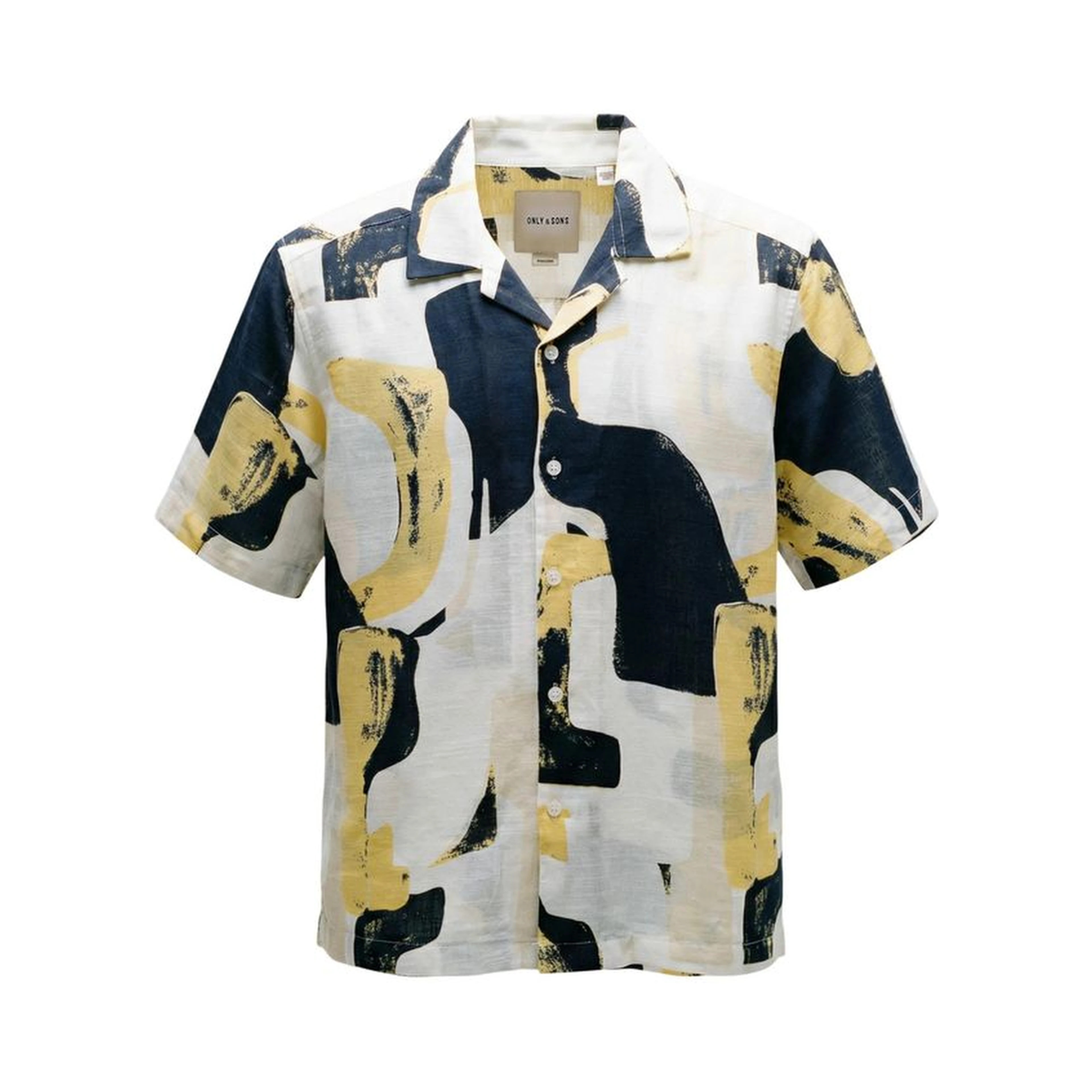 Multicolor Viscose Shortsleeve Shirt